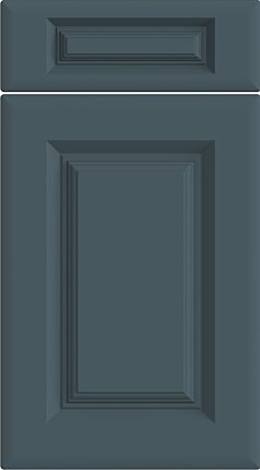 York Matt Colonial Blue Kitchen Doors