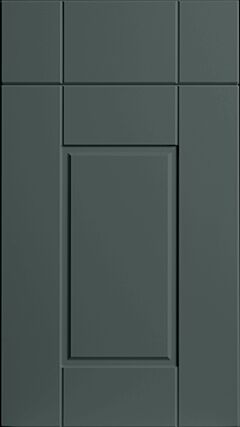 Surrey Matt Kombu Green Kitchen Doors