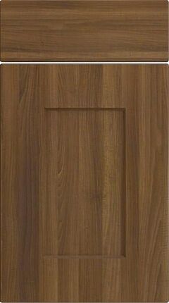 Wiltshire Medium Walnut Kitchen Doors