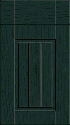 Newport Paint Flow Matt Fir Green Kitchen Doors