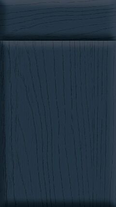 Lincoln Paint Flow Matt Indigo Blue Kitchen Doors