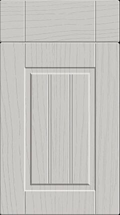 Newport Paint Flow Matt Light Grey Kitchen Doors