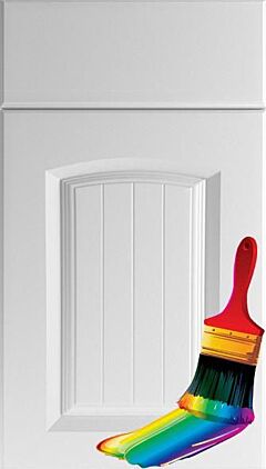 Midlands Paintable Vinyl Kitchen Doors