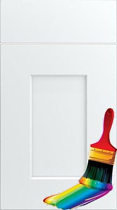 Wiltshire Paintable Vinyl Kitchen Doors