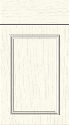 Paris Paint Flow Matt White Kitchen Doors