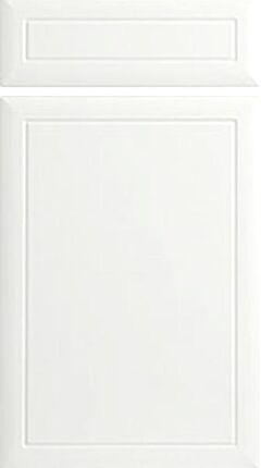 Euroline Satin White Kitchen Doors