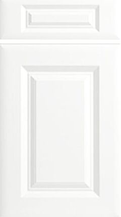 York Satin White Kitchen Doors