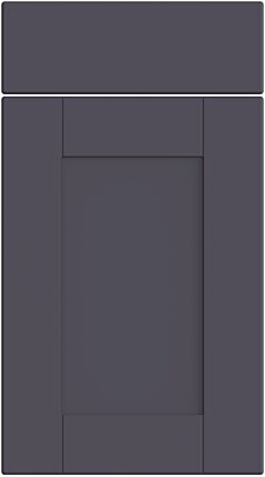 Shaker Super Matt Indigo Blue Kitchen Doors