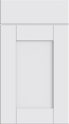 Shaker Super Matt White Kitchen Doors