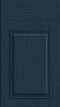 Carlton Paint Flow Matt Indigo Blue Kitchen Doors