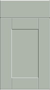 Shaker Matt Pistachio Green Kitchen Doors