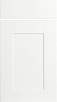 Shaker Satin White Kitchen Doors