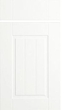 Newport Satin White Kitchen Doors