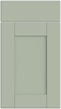 Shaker Matt Sage Green Kitchen Doors