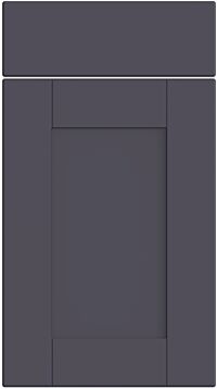 Shaker Super Matt Indigo Blue Kitchen Doors